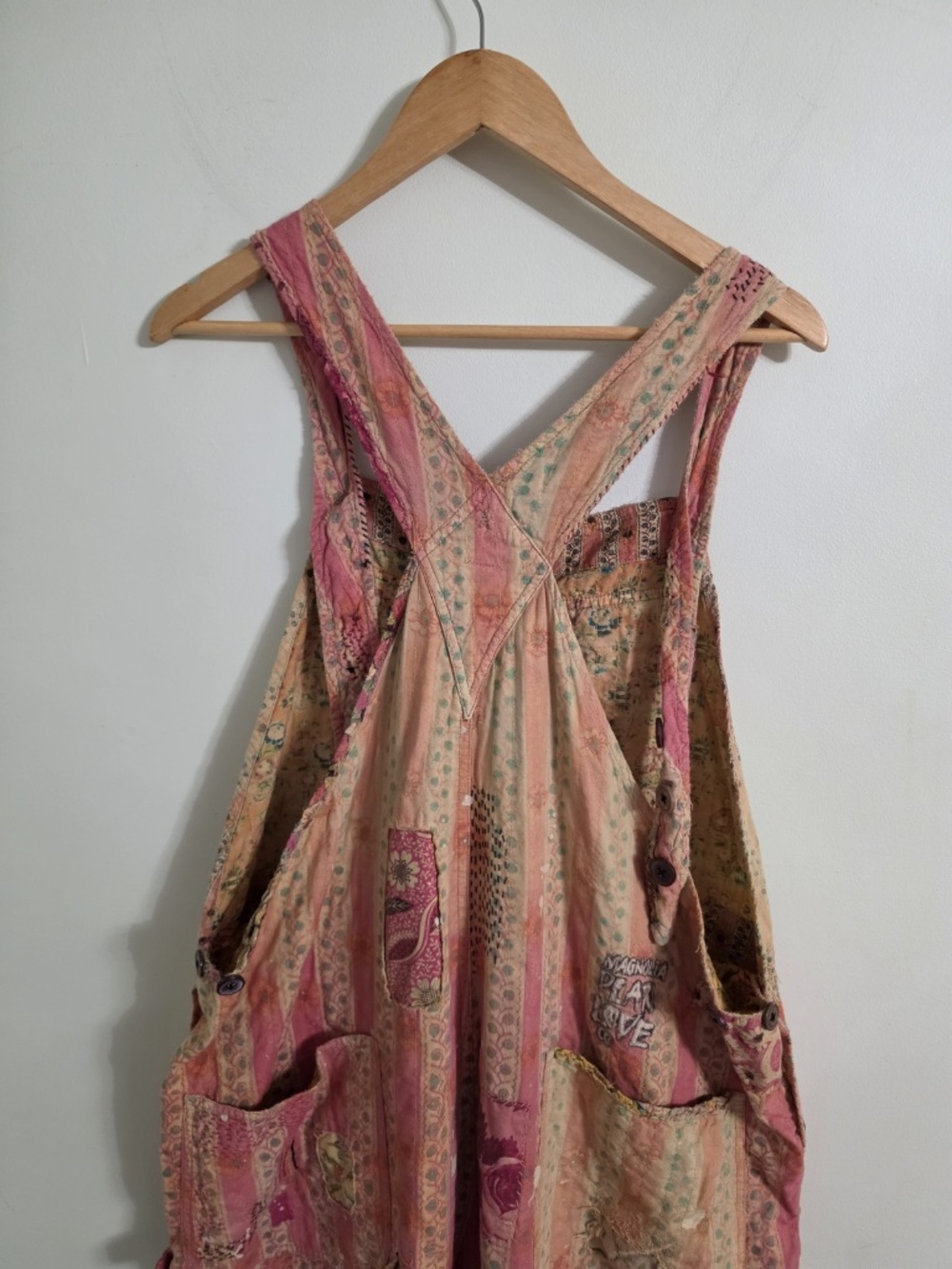 Magnolia Pearl Sunfaded Love Overalls One Size - Picture 6 of 14